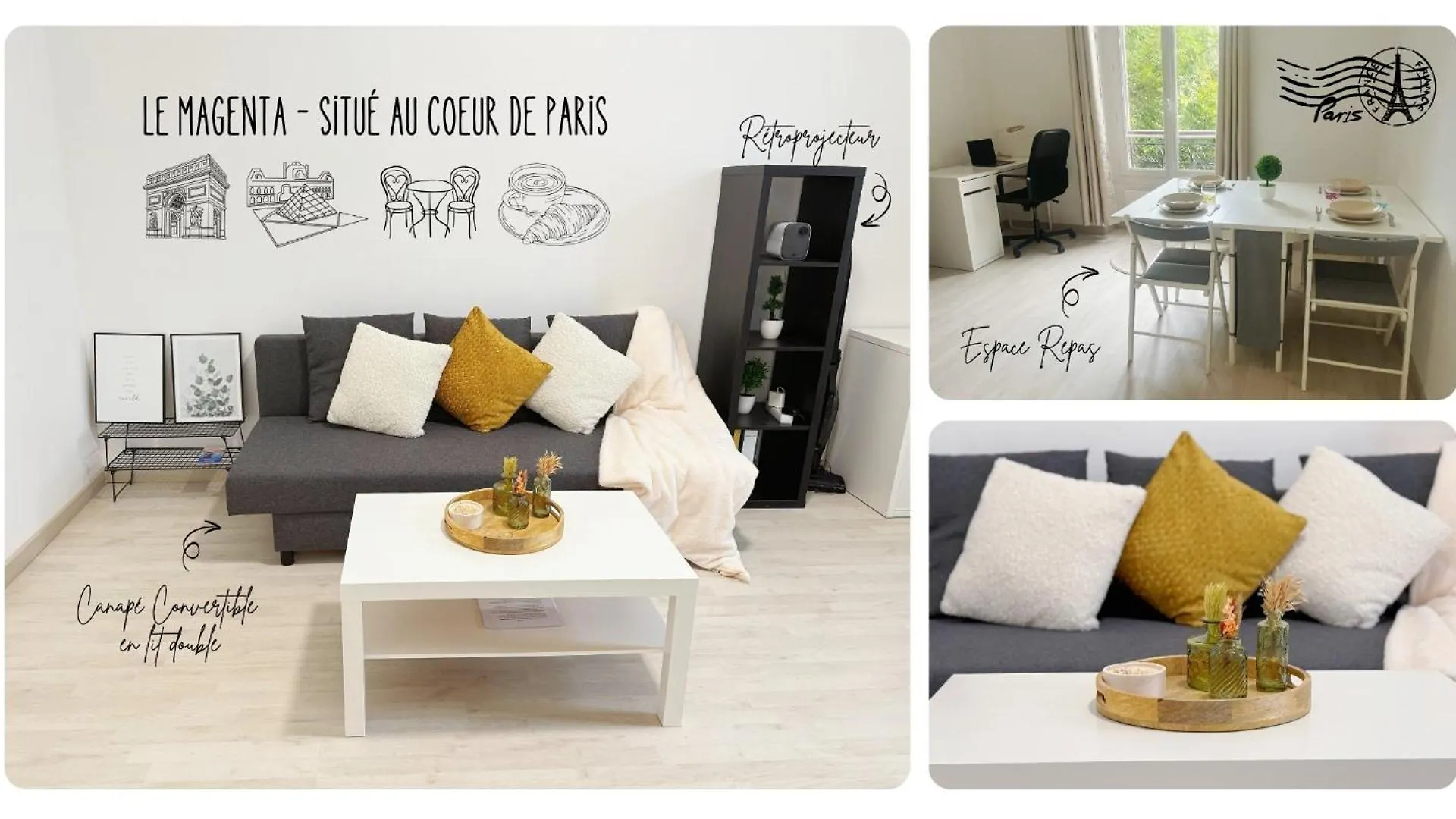 Le Magenta - Coeur De Paris - Canal Saint Martin - 3 Chambres 6 Personnes location